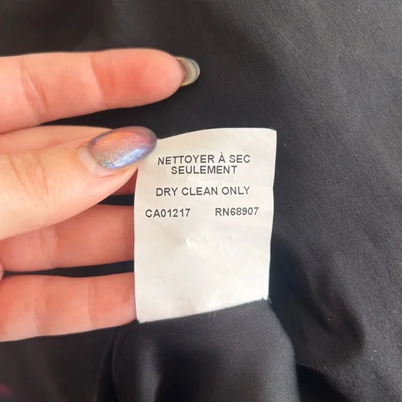 Vintage 90s Y2K does 60s Le Château Strapless Pleated Pintuck Cocktail Dress - Picture 15 of 16